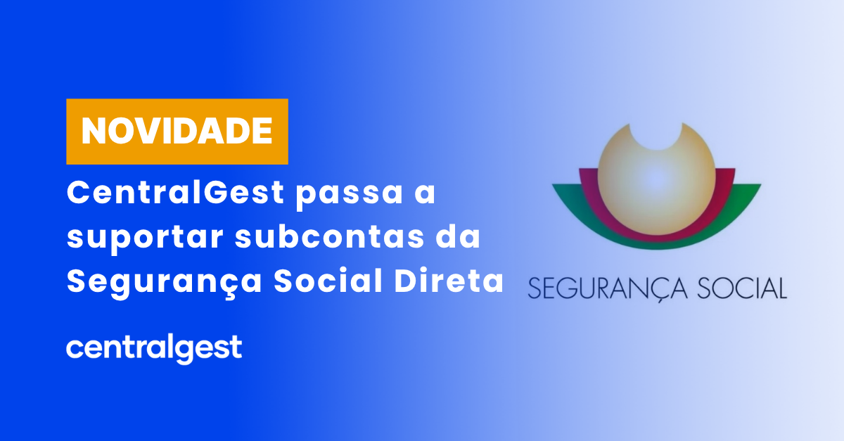 CentralGest Cloud - Novidades