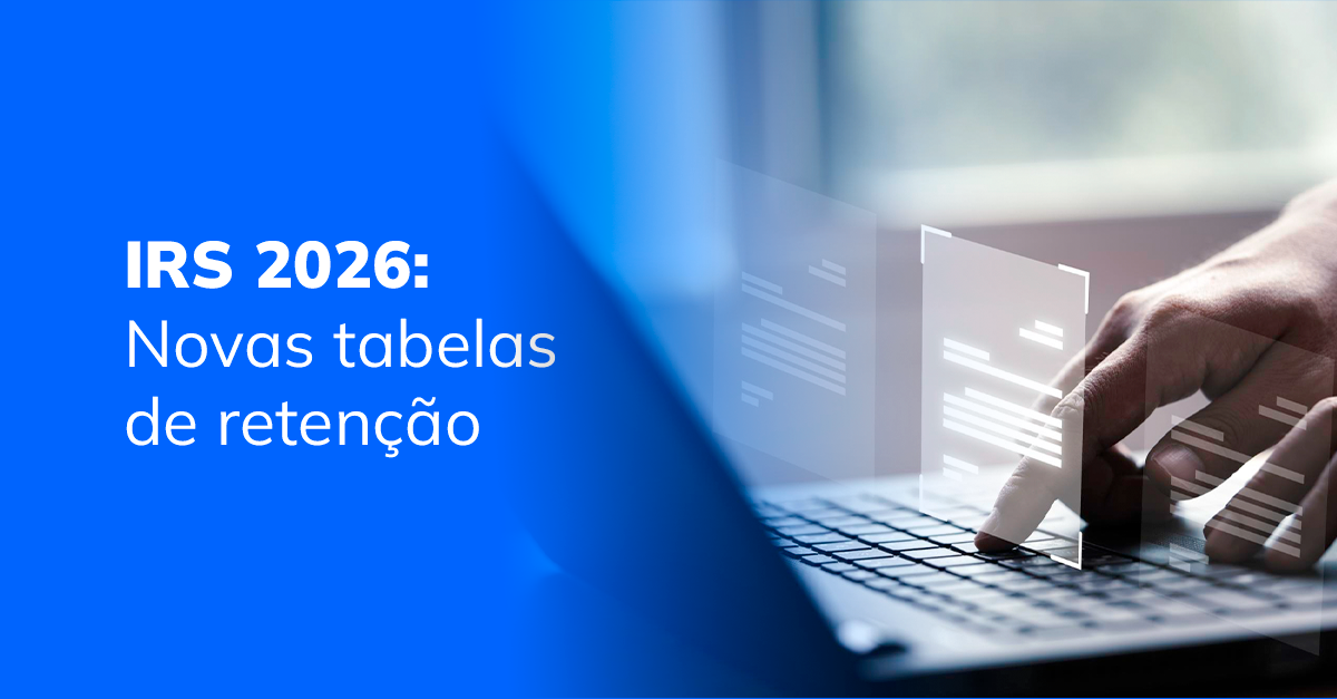 IRS 2026: Novas tabelas de retenção em vigor em novembro de 2026