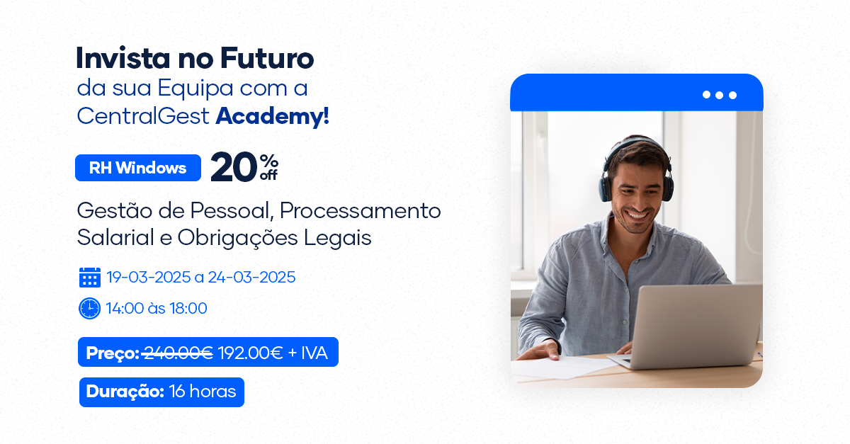 Aproveite 20% de desconto no curso RH Windows!