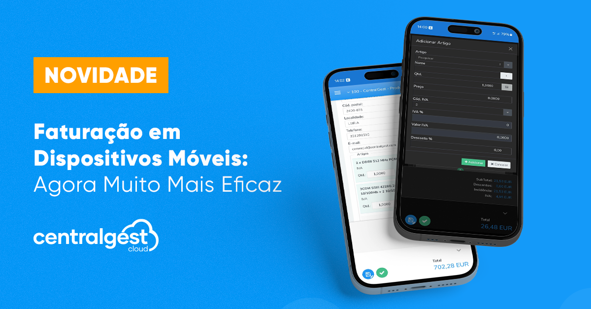 CentralGest Cloud - Novidades