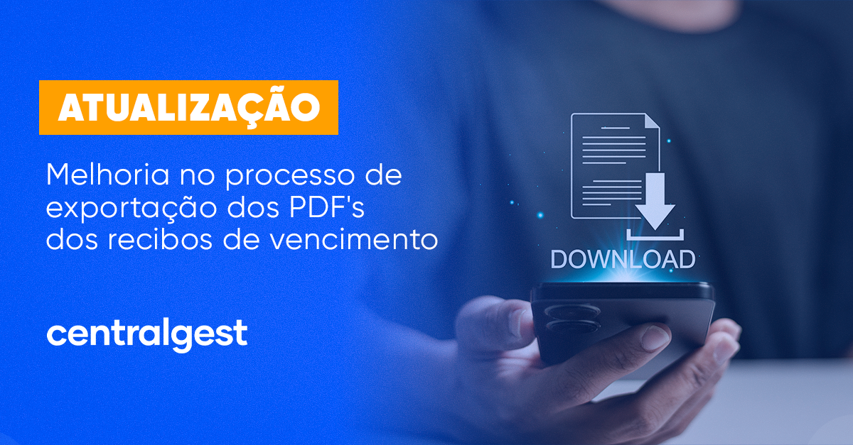Melhoria no processo de exportação dos PDFs dos recibos de vencimento