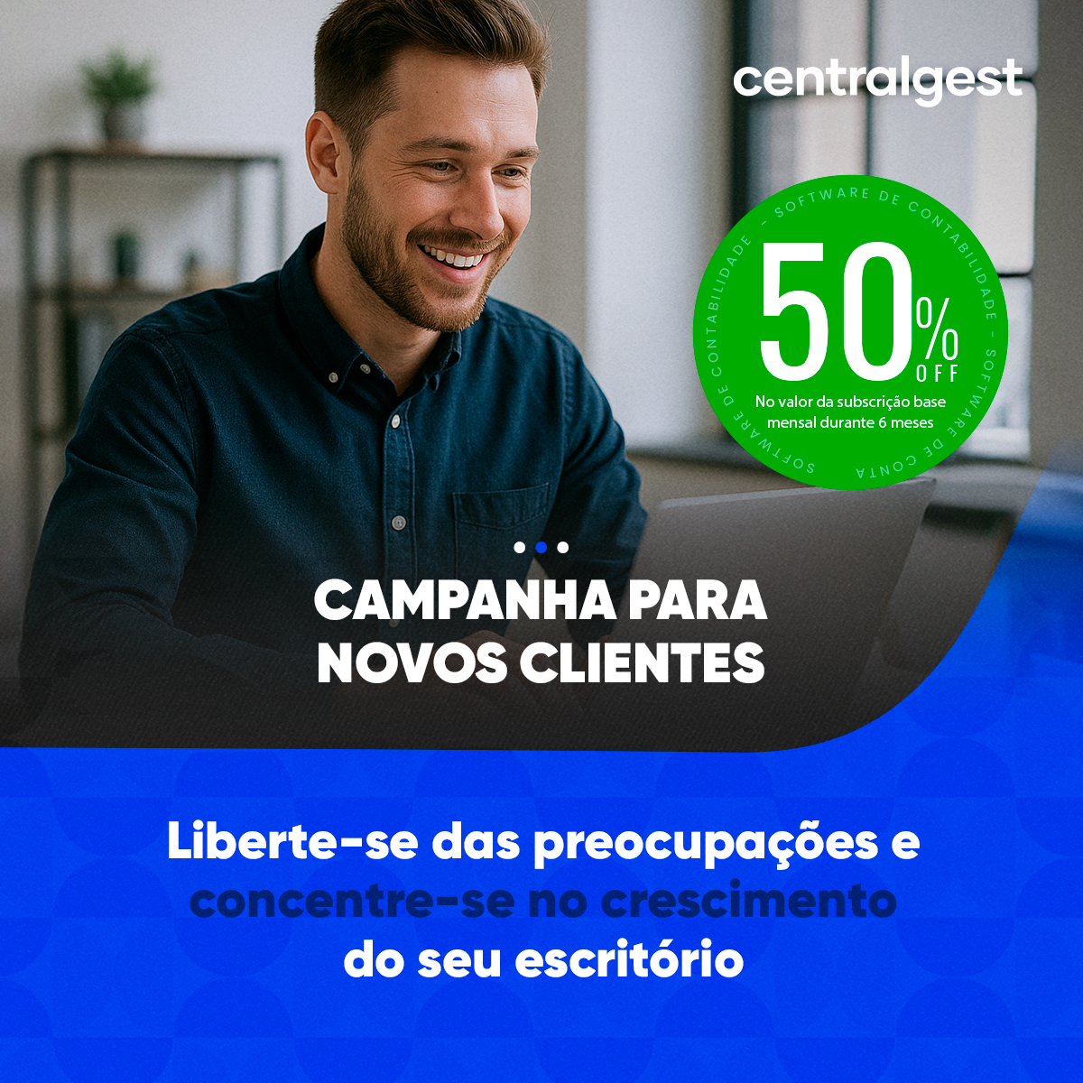 50% contabilidade desktop
